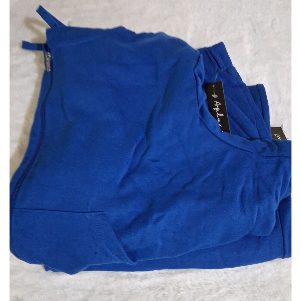 Ocean blue womens polyester jogging set NWT SZ 3X POLYESTER/COTTON